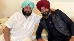 सिद्धू और कैप्टन अमरिंदर सिंह