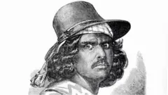 Grabado de Joaquín Murrieta