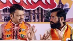 देवेंद्र फडणवीस आणि एकनाथ शिंदे