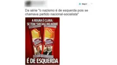Post antigo de internauta no Twitter (atual X), faz piada sobre o assunto