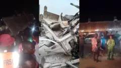 Tirela to ko simẹnti to ṣubu niluu Akungba Akoko