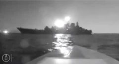 Jirgin ruwan Rasha da aka hara 