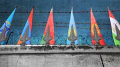 флаги государств ОДКБ 