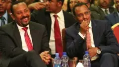 የመከላከያ ሚኒስትር አቶ ለማ መገርሳና ጠቅላይ ሚኒስትር ዐቢይ