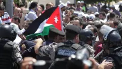 مظاهرات المعلمين في عمان 5 سبتمبر/أيلول