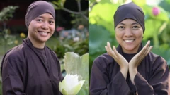 Sư cô tại Làng Mai Thái Lan