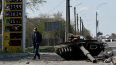 АЗС і танк