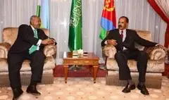  Isayas Afewerki iyo dhiggiisa Jabuuti, Ismaaciil Cumar Geelle