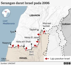 Israels Angriff auf den Libanon im Jahr 2006