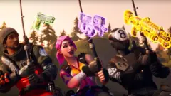 Characters from the new Fortnite season