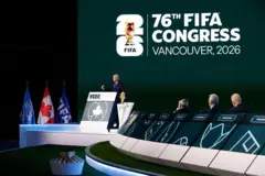 Gianni Infantino habla en un Congreso de la FIFA en Vancouver
