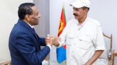 ኤርትራ-ሱዳን፡ ጸጥታውን ወተሃደራውን ሸነኽ ዑደት ፕረዚደንት ኢሳይያስ እንታይ ይኸውን?