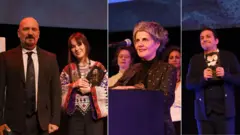 مرتضی احمدوند، فیروزه خسروانی، ثریا و مهرداد اسکویی