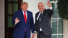 ترامب يفتح باب التواصل مع حزب الله خلال لقائه عون في البيت الأبيض