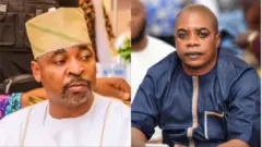 Aworan MC Oluomo ati Toba Ijaya