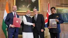 இந்தியா - பிரிட்டன் தடையில்லா வர்த்தக ஒப்பந்தம்