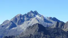 Pico Humboldt en diciembre de 2023, Sierra Nevada de Mérida, Venezuela. 