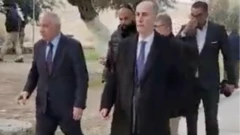 السفير الأردني يتجول في المسجد الأقصى