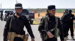 Сирийские военные в Сувейде