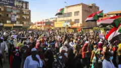مظاهرة في الخرطوم