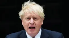El primer ministro británico Boris Johnson