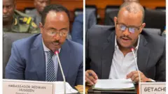 Ambaasaaddar Redwaan Huseen fi Obboo Getaachaw Raddaa