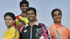 ગોપીચંદ સાથે સિંધુ