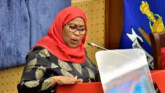 Prezida Samia Suluhu Hassan wa Tanzania