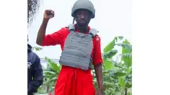 Bobi Wine yari yambaye imyambaro imukingira amasasu, ibitari bwigere biba mu myiyamamazo yiwe