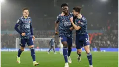 Arsenal celebrate