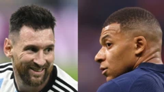 मेसी और एमबापे