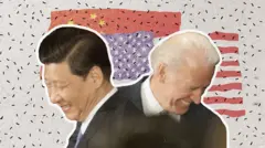 美國總統拜登接手了高度緊張的美中關係，兩國在貿易、科技、人權等多個領域頻頻交手。中方多次呼籲「重啟」雙邊關係，拜登政府在上任數月以來，維持了絶大部分前任特朗普政府的強硬對華政策。