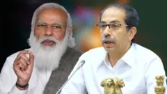 नरेंद्र मोदी आणि उद्धव ठाकरे
