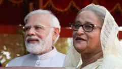 শেখ হাসিনা ও নরেন্দ্র মোদী