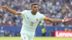 Kylian Mbappe, Prancis, Maroko, skor prancis vs maroko