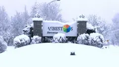 Icyapa giha abantu ikaze mu mujyi wa Asbestos mu ntara ya Québec