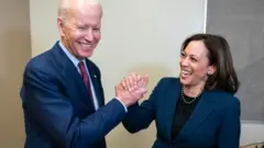 Joe Biden y Kamala Harris.