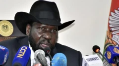 71 yaşındaki Salva Kiir 