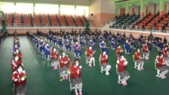 رسانه های حکومتی گزارشی از برگزاری مراسمی برای کودکانی که داوطلب کار شده اند پخش کرد