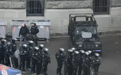 policija, zvučni top, zvučni uređaj