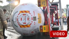 கோவை: மேம்பாலத்தில் 18 டன் டேங்கர் கவிழ்ந்தது எப்படி? என்ன நடந்தது?