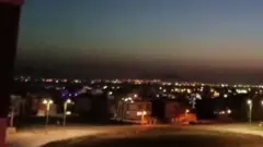 Videwo yafashwe n'umunyagihugu yerekana ibiturika i Isfahan