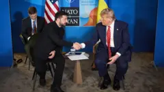 Трамп і Зеленський на саміті НАТО 25 червня 