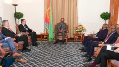 የአሜሪካው ልዩ መልዕክተኛ ከፕሬዝደንት ኢሳያስ ጋር