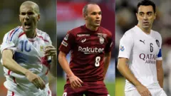 Zidane, Iniesta na Xavi