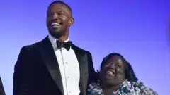 Jamie Foxx et Deondra Dixon