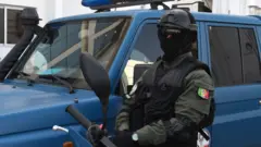 Un élément de la gendarmerie sénégalaise en faction (illustration).