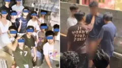 Kelompok Geng Tai di Binus International School Serpong yang diduga melakukan perundungan sebanyak dua kali, yakni pada 2 dan 13 Februari 2024. 