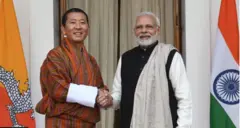 பூடான், இந்தியா, சீனா