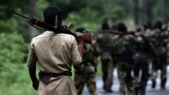 छत्तीसगडमध्ये माओवाद्यांची पोलिसांशी चकमक (प्रातिनिधिक फोटो)
